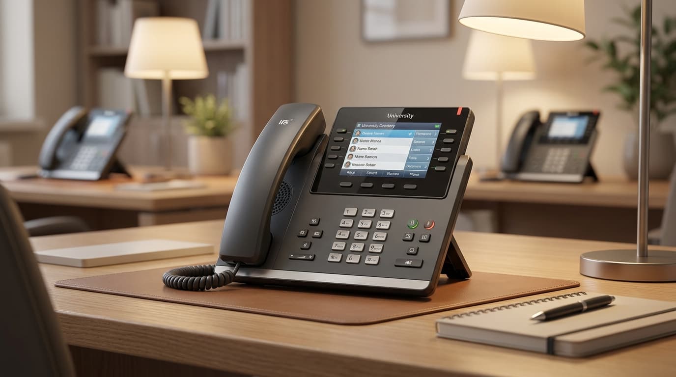 DUET IP telephony handset